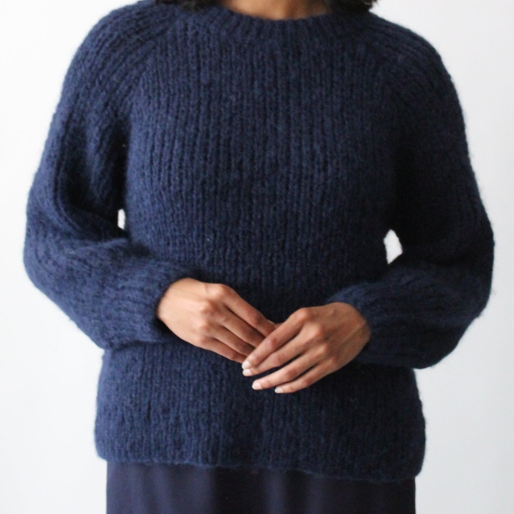 Women's Navy Sweater